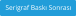 Serigraf Baskı Sonrası
